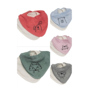 Khăn yếm cổ cho bé đa dạng màu sắc lựa chọn